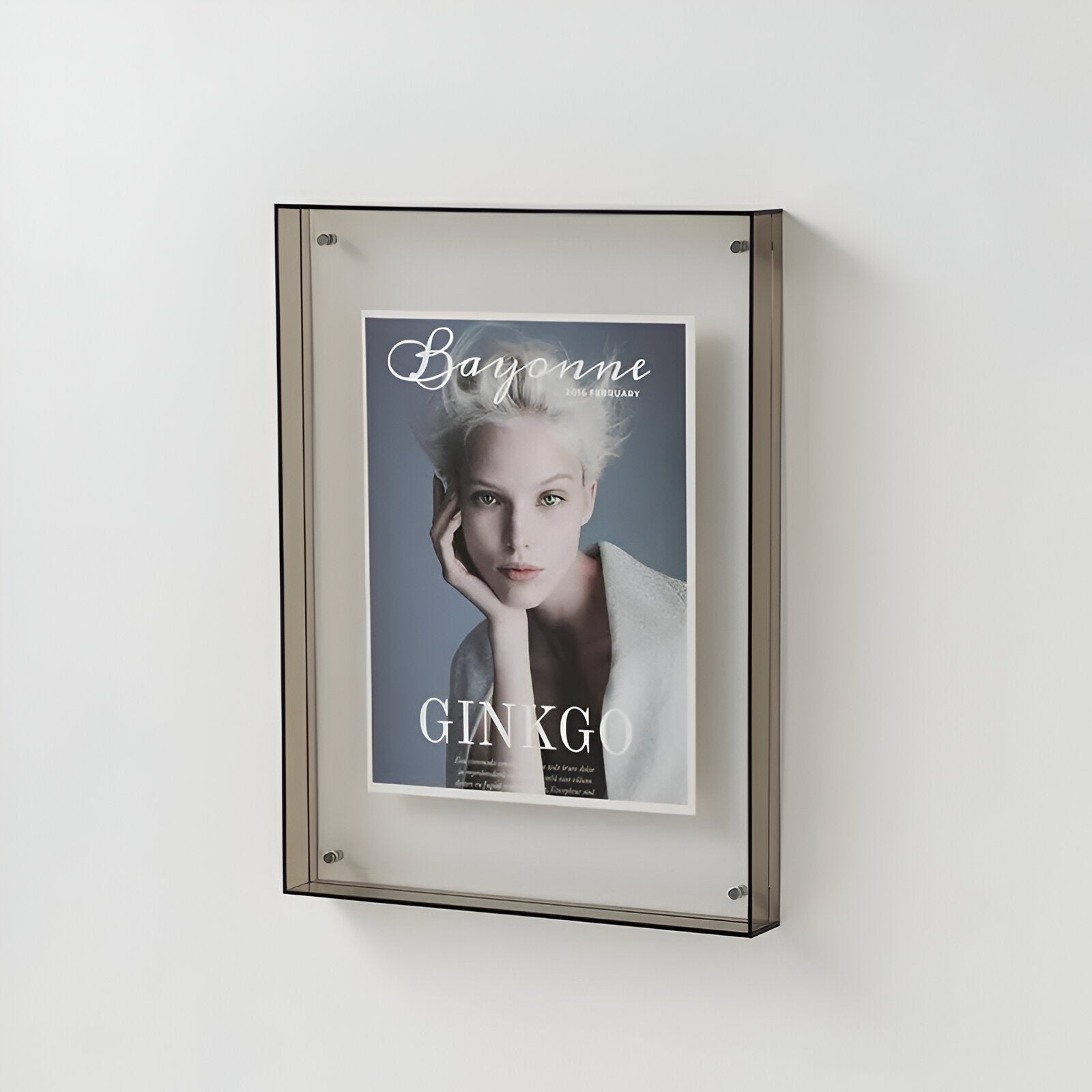 Transparent Acrylic Photo Frame