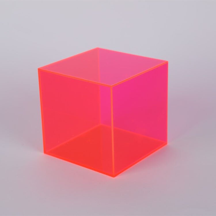 Colorful Acrylic Display Storage Box Modern Home Storage