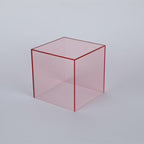 Colorful Acrylic Display Storage Box Modern Home Storage