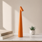 Cordless Aluminium LED Table Lamp Warm Ambient Lighting