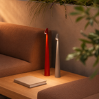 Cordless Aluminium LED Table Lamp Warm Ambient Lighting