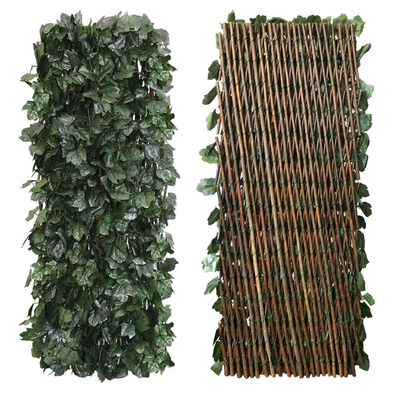 Expandable Artificial Ivy Privacy Fence