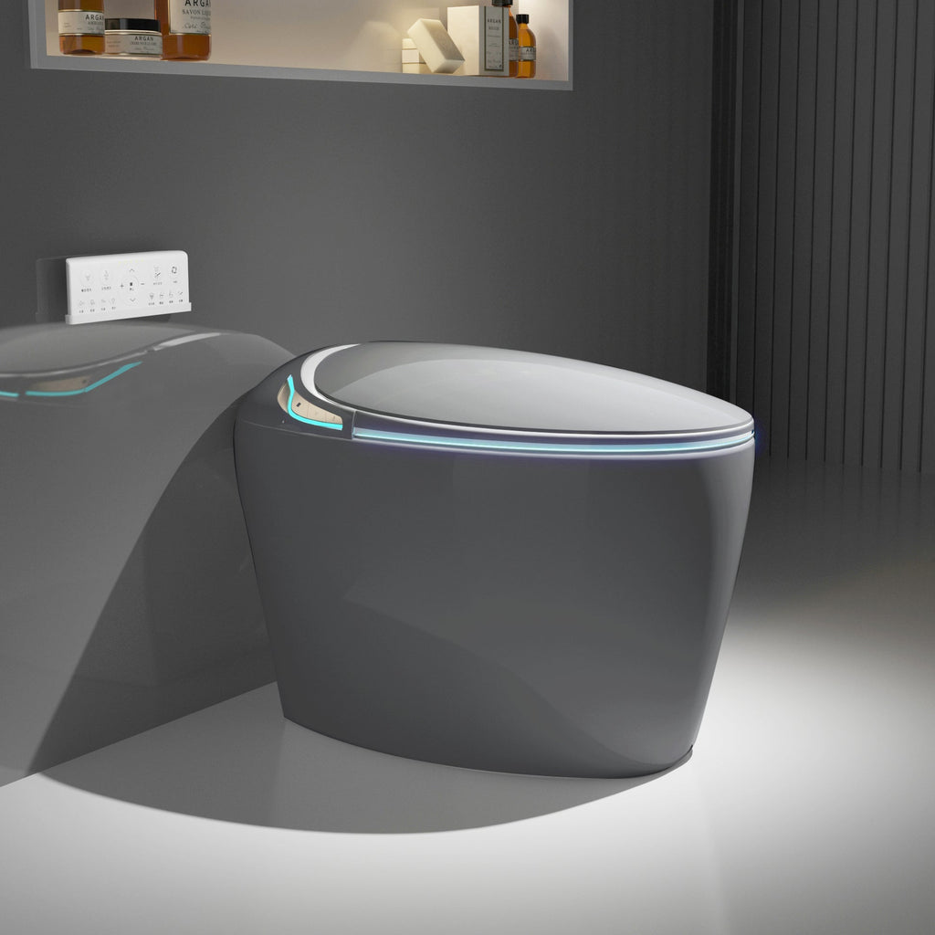 Luxury Smart Toilet with Integrated Bidet Seat