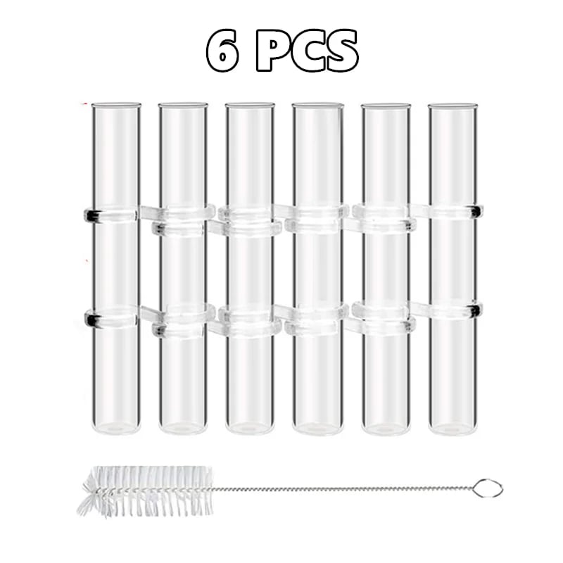 Flexible Glass Tube Flower Vase