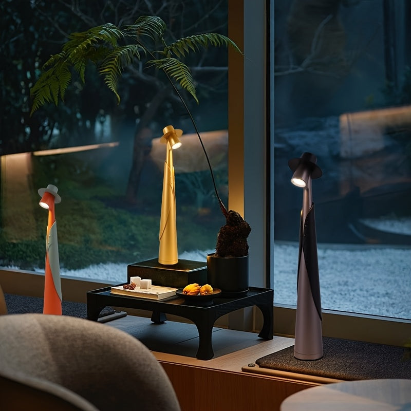 Modern Rechargeable LED Hat Lamp with Touch Control
