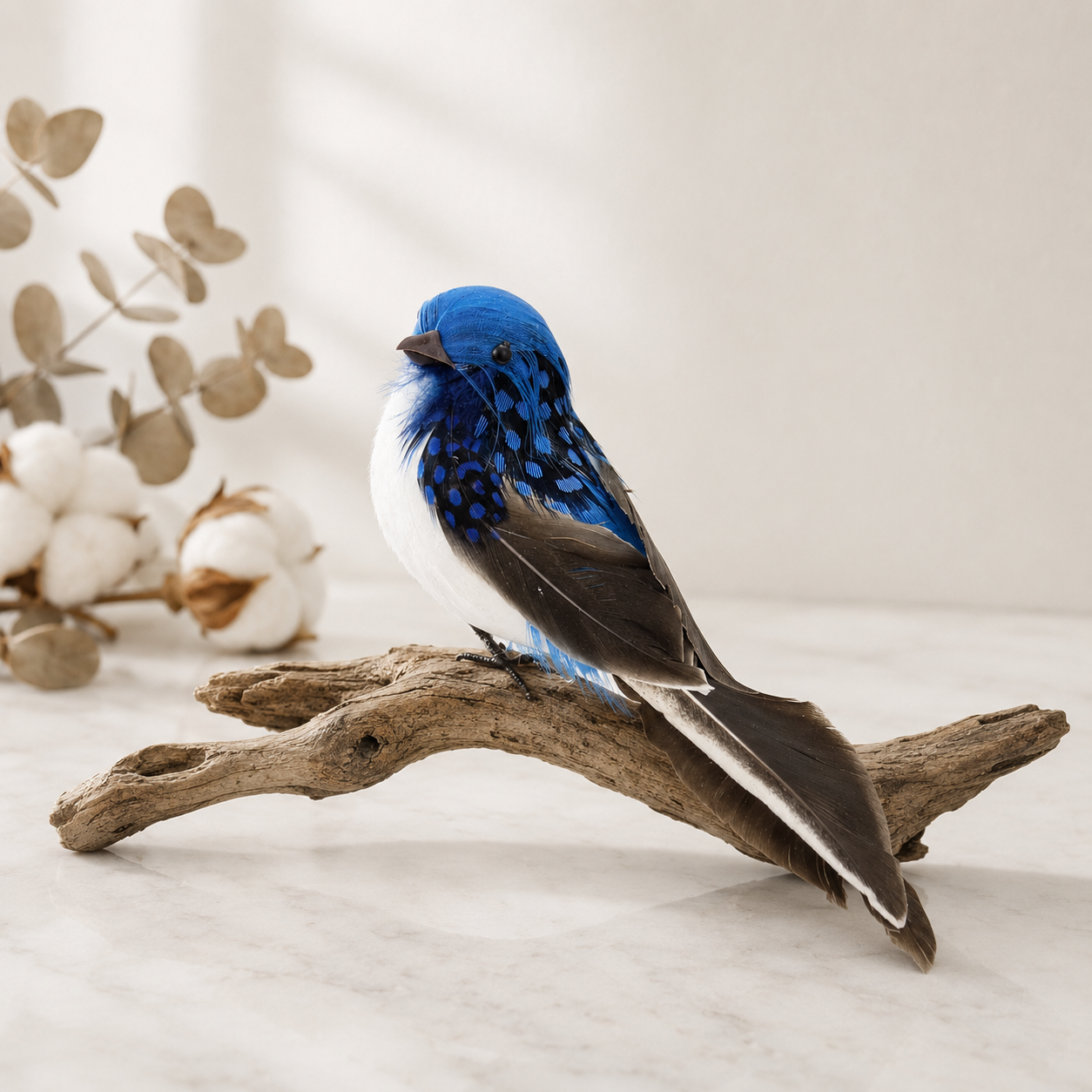 Realistic Feathered Decorative Bird