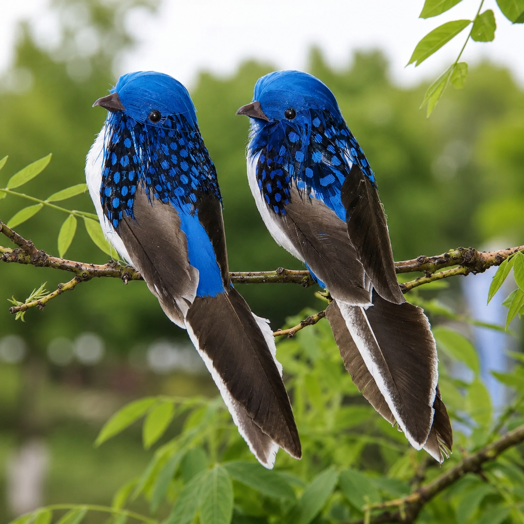 Realistic Feathered Decorative Bird