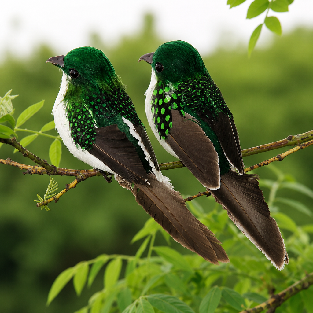 Realistic Feathered Decorative Bird