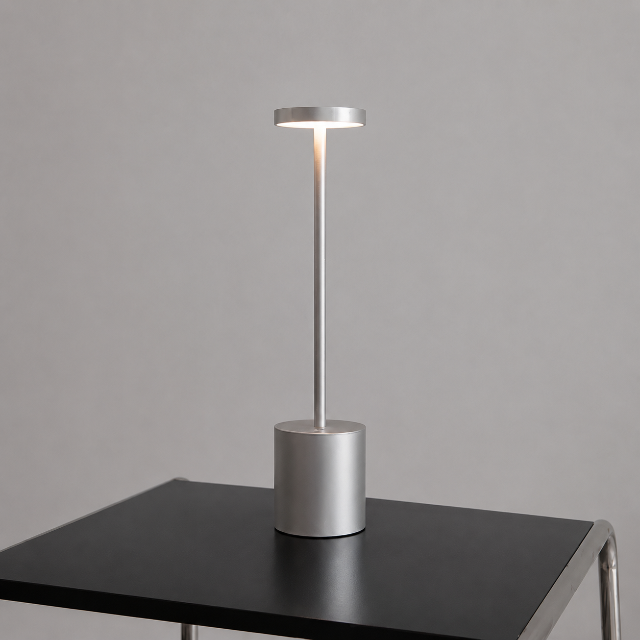 Wireless LED Desk Lamp with Touch Sensor Warm Ambient Lighting