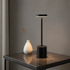 Wireless LED Desk Lamp with Touch Sensor Warm Ambient Lighting