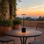 Wireless LED Desk Lamp with Touch Sensor Warm Ambient Lighting