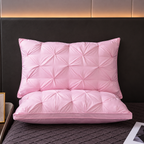 Luxury Diamond-Quilted Hotel Pillow with Memory Support