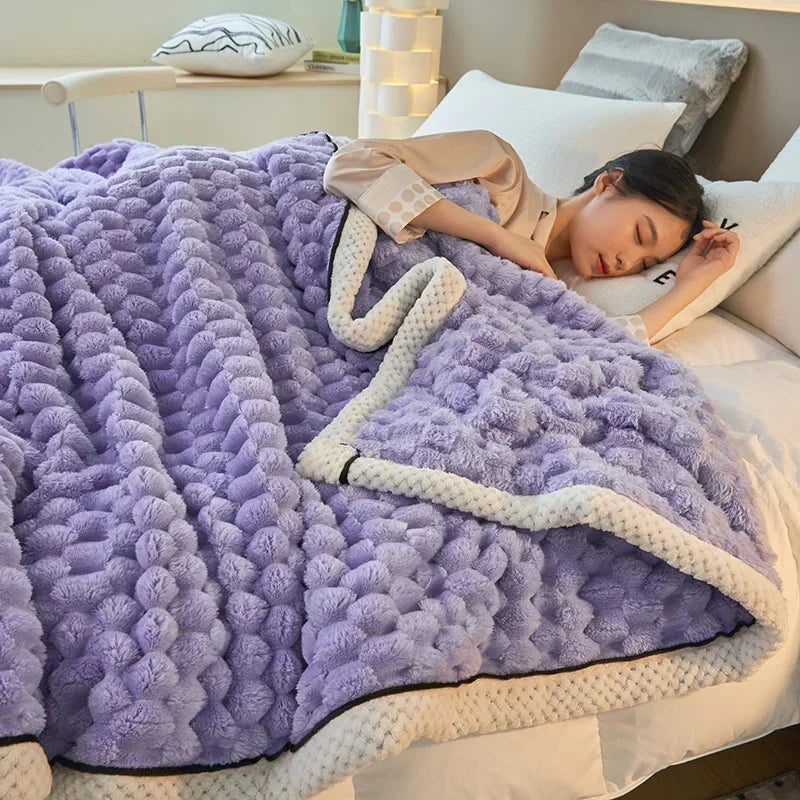 Turtle Velvet Coral Fleece Blanket