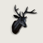 Nordic Matte Deer Wall Sculpture
