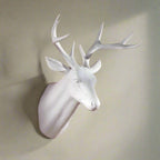 Nordic Matte Deer Wall Sculpture