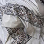 Luxury Egyptian Cotton Embroidered Bedding Set