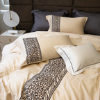 Luxury Egyptian Cotton Embroidered Bedding Set