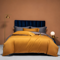 Luxury Reversible Egyptian Cotton Duvet Cover Set
