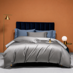 Luxury Reversible Egyptian Cotton Duvet Cover Set