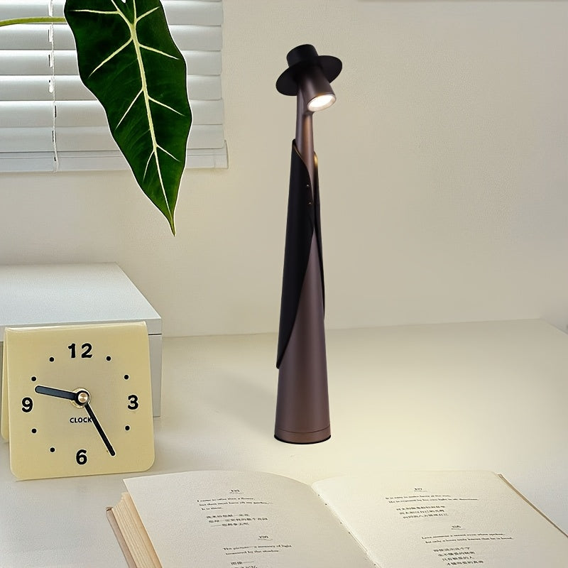 Modern Rechargeable LED Hat Lamp with Touch Control