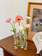 Flexible Glass Tube Flower Vase