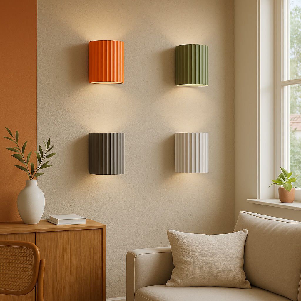 Macaron LED Wall Light Modern Interior Lighting