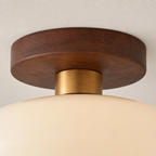 French Bauhaus Cream Ceiling Light Contemporary Home Lighting