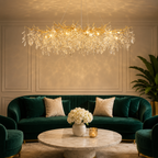 French Style Glass Chandelier