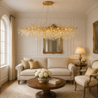 French Style Glass Chandelier