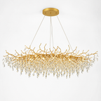 French Style Glass Chandelier