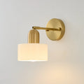 Colored Glass Bauhaus Wall Light Modern Interior Lighting