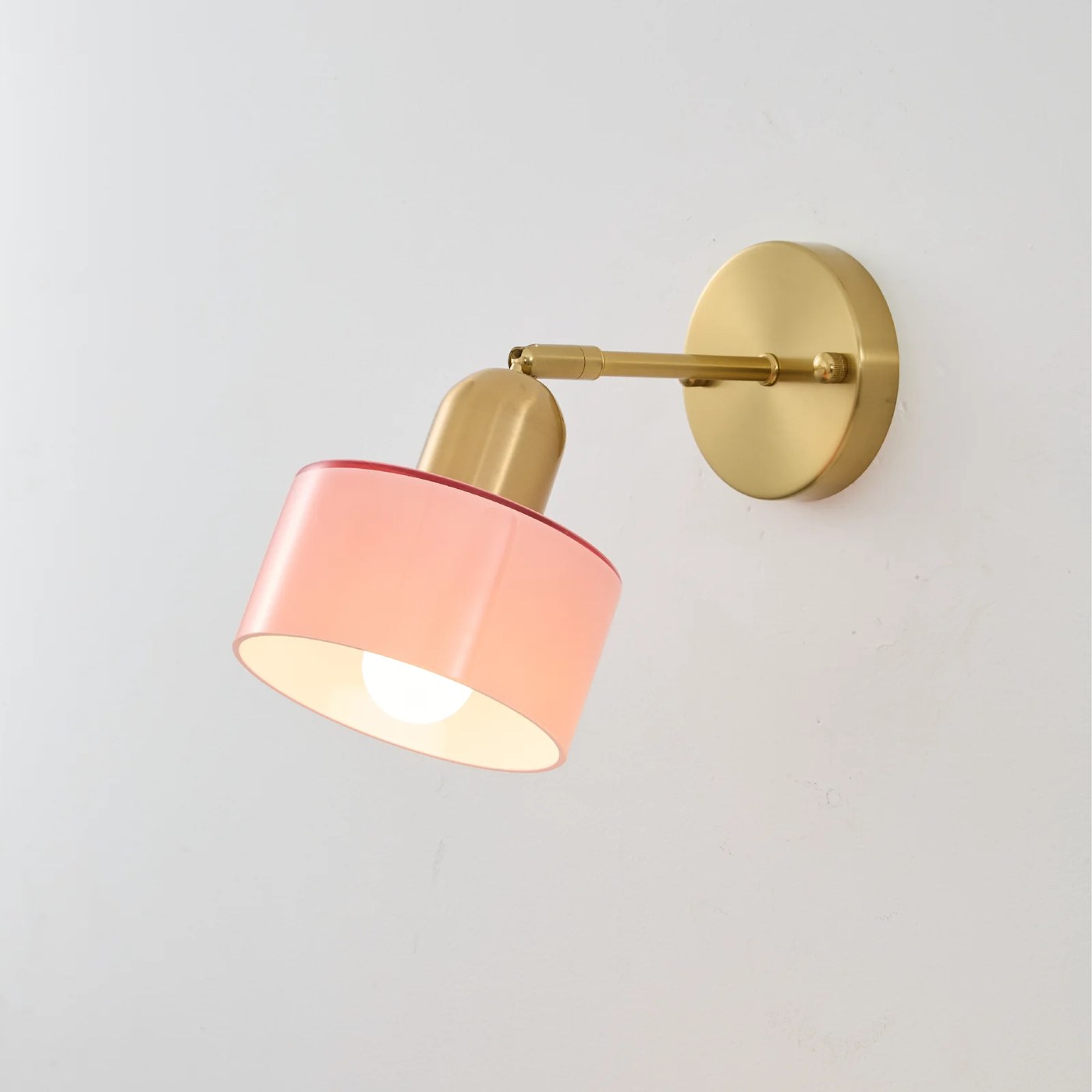 Colored Glass Bauhaus Wall Light Modern Interior Lighting