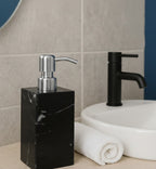 Luxury Marble Soap Dispenser with Metal Pump