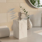 Luxury Marble Soap Dispenser with Metal Pump