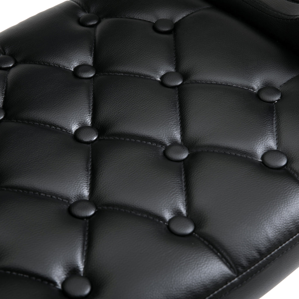 PU Leather Swivel Bar Stool with Backrest and Footrest