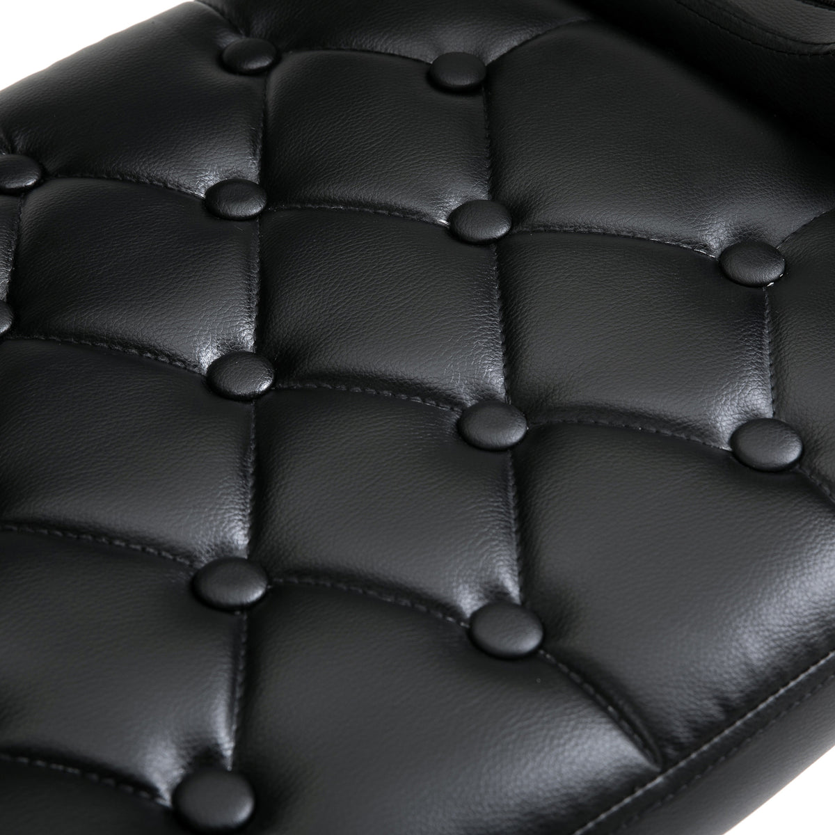 PU Leather Swivel Bar Stool with Backrest and Footrest
