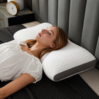 Hybrid Neck Support Pillow for Back and Side Sleepers