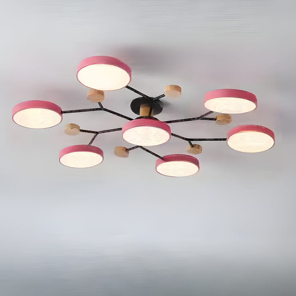 Ceiling Light Modern LED Flush Mount Chandelier Contemporary Home Lighting