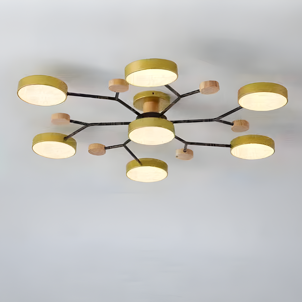 Ceiling Light Modern LED Flush Mount Chandelier Contemporary Home Lighting