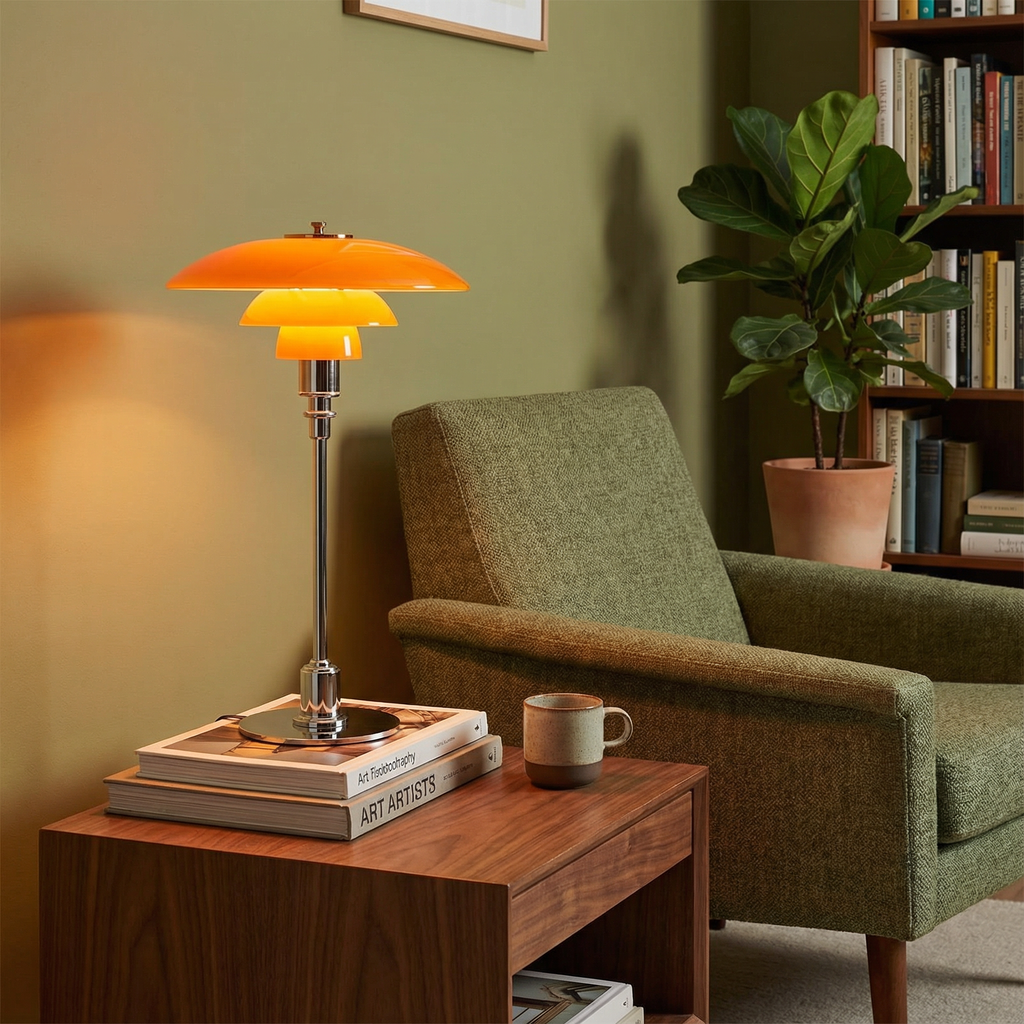 Danish Designer Table Lamp Warm Ambient Lighting