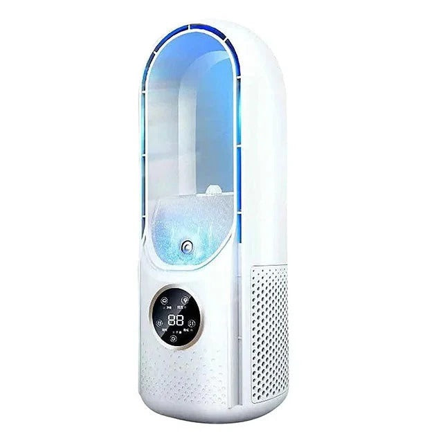 Blade-Free Quiet Portable Air Conditioner for Home Cooling