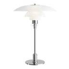 Dimmable Table Lamp with Curved Shade Warm Ambient Lighting