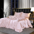 Luxury Pure Silk Bedding Set with Breathable Finish