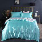 Luxury Pure Silk Bedding Set with Breathable Finish