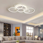 Modern Circular LED Ceiling Light Contemporary Home Lighting