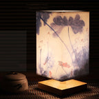 Japanese Scandinavian Paper Table Lamp Warm Ambient Lighting