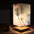 Japanese Scandinavian Paper Table Lamp Warm Ambient Lighting