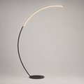 Large Curved LED Floor Lamp