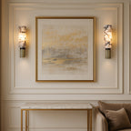 Copper Marble LED Wall Light Modern Interior Lighting