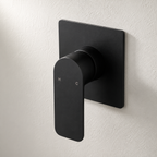 Matte Black Wall Mount Waterfall Bathtub Faucet